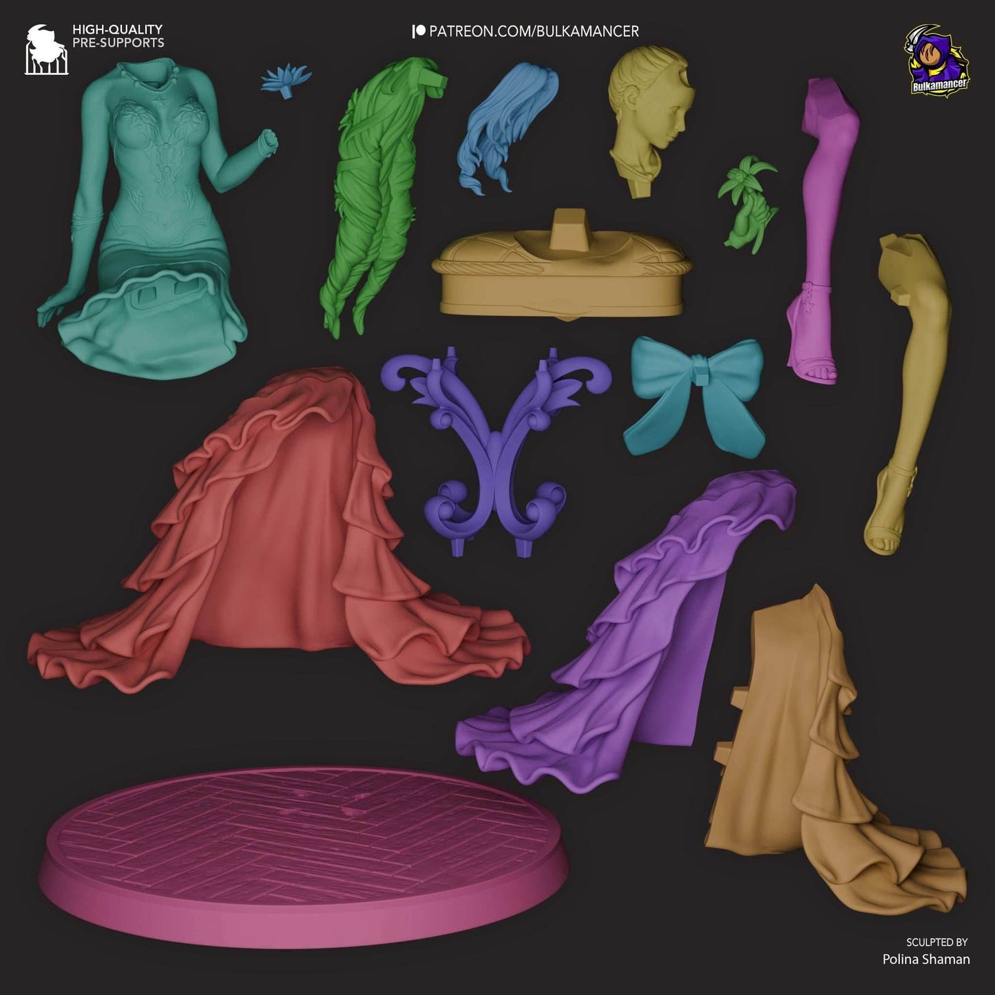 Aerith - Final Fantasy VII - 1:8 Scale - 1:8