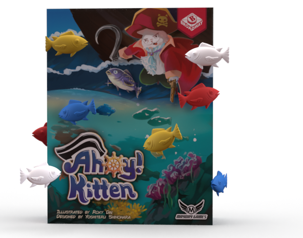 Ahoy Kitten 2-6 Player Casual Board Game -