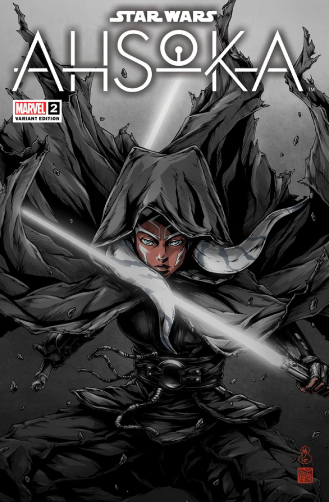 STAR WARS AHSOKA | TAKASHI OKAZAKI LIMITED TRADE EDITION (ISSUES 1-8 SET)