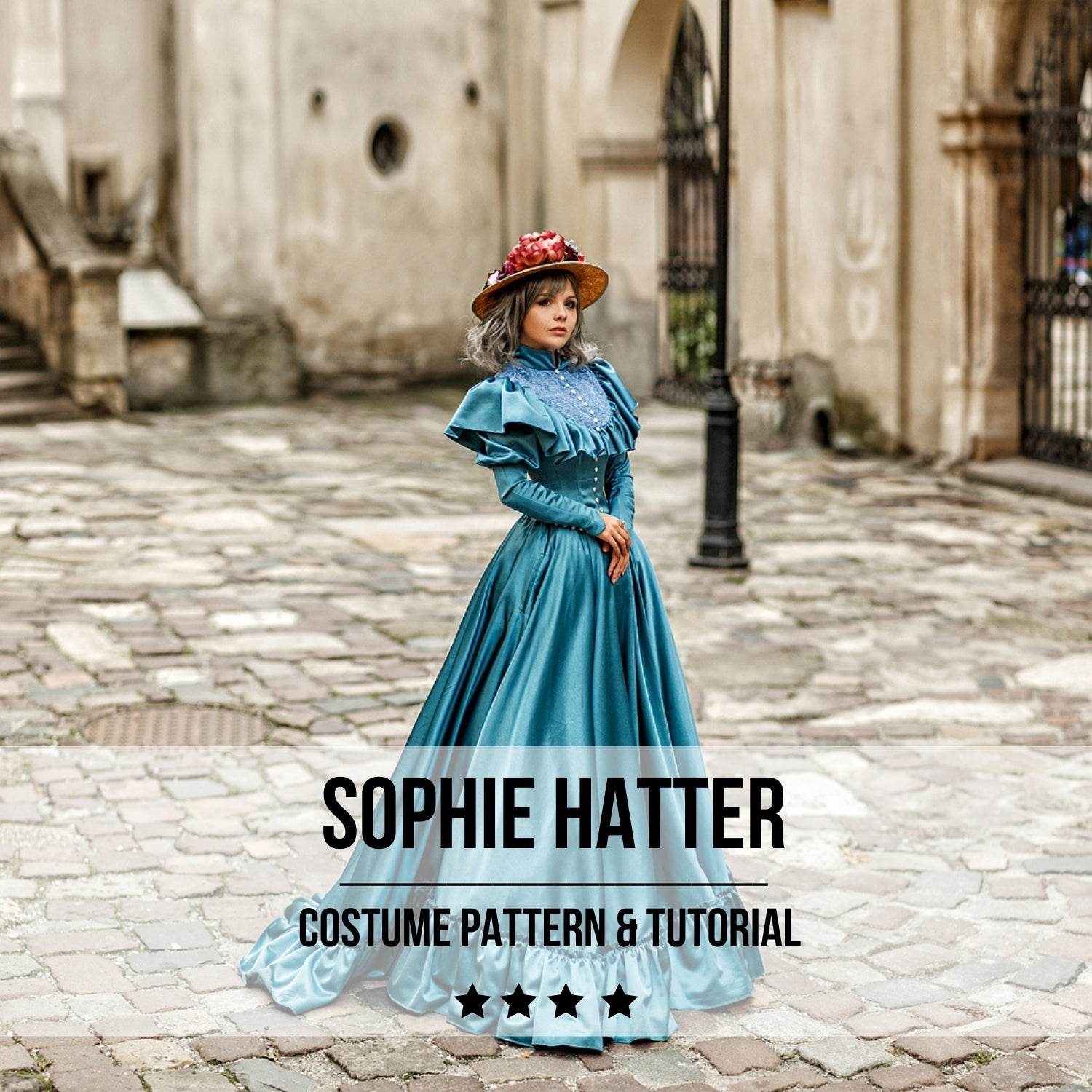 Sophie inspired Dress Pattern and Tutorial - Digital Product - 