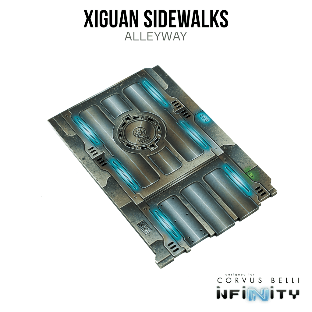 Xiguan Sidewalk - Alleyways and Courtyard - Bare MDF