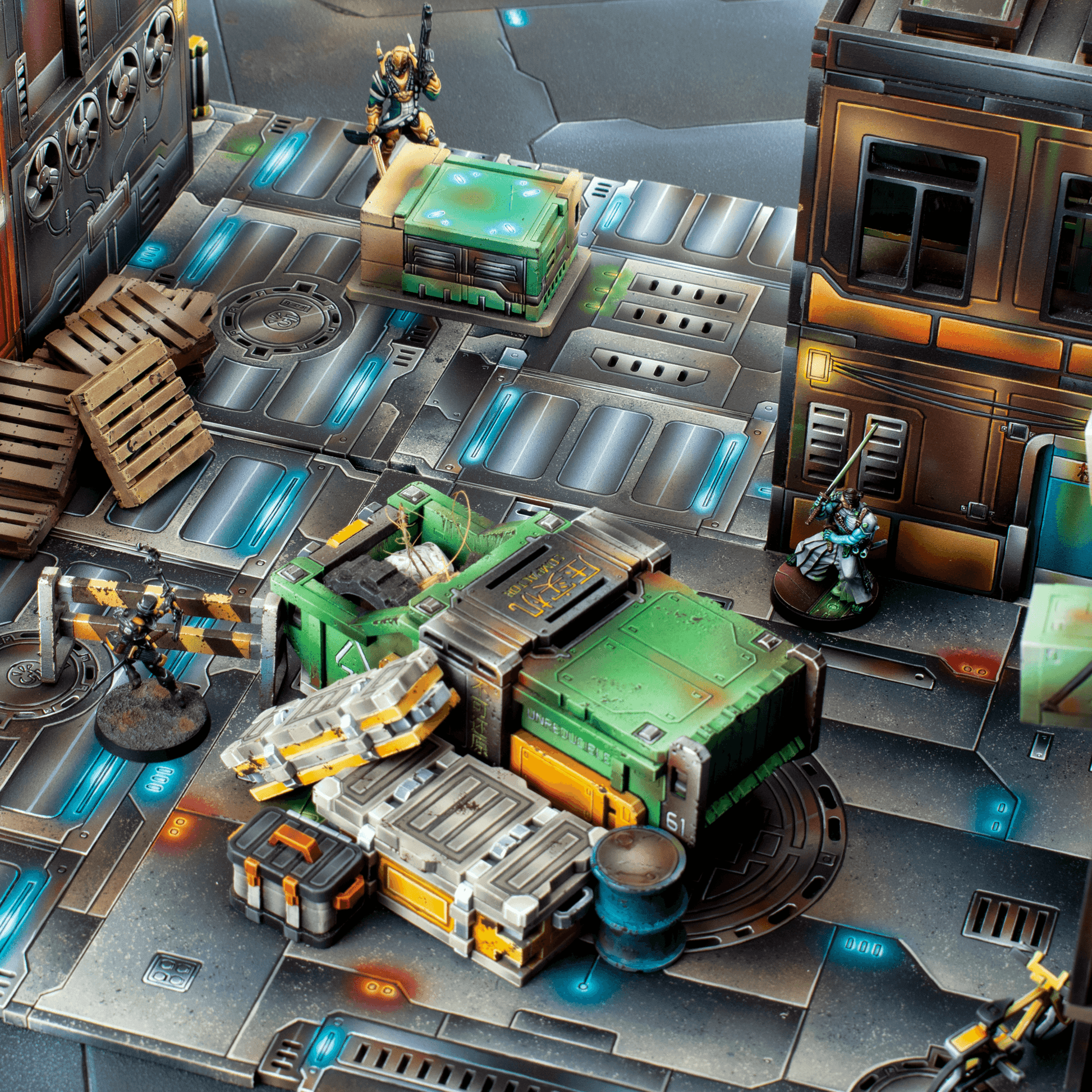 Xiguan Sidewalk - Alleyways and Courtyard - Bare MDF