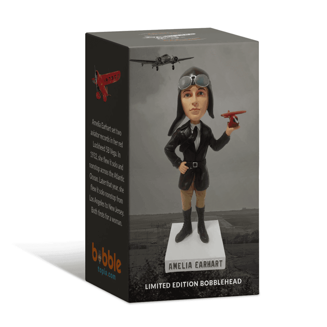 Amelia Earhart Bobblehead - 