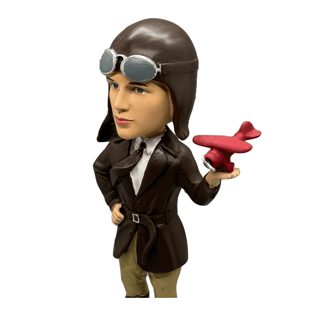 Amelia Earhart Bobblehead - 