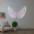 Angel Wings Multicolor Neon Sign