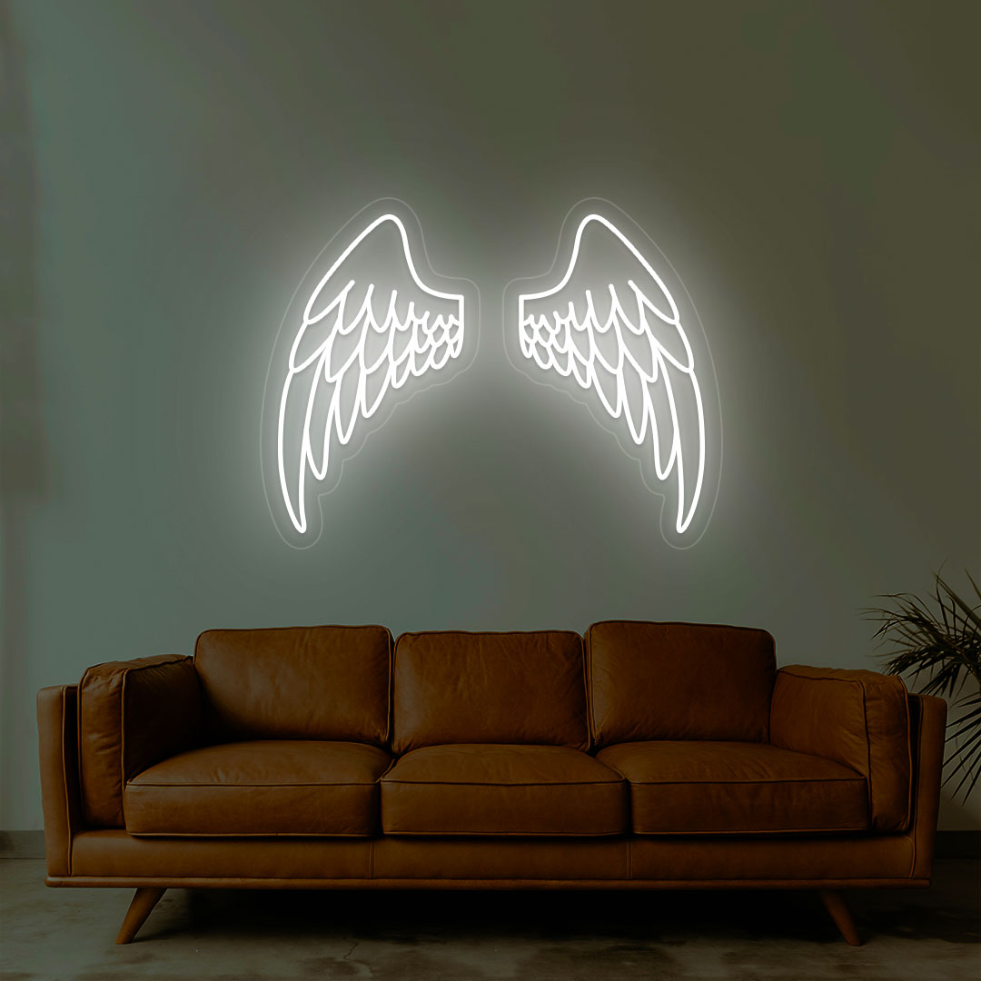 Angel Wings Neon Sign