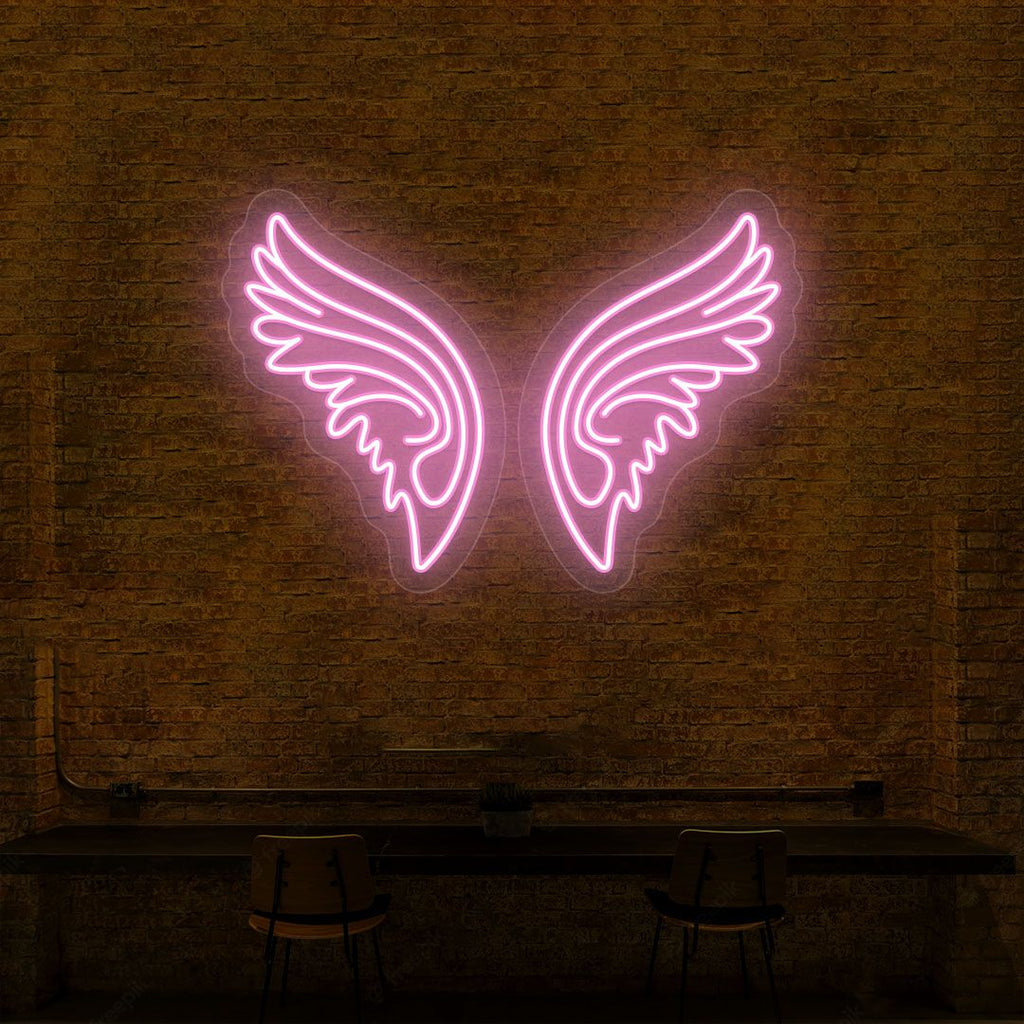 Angel Wings Neon Sign