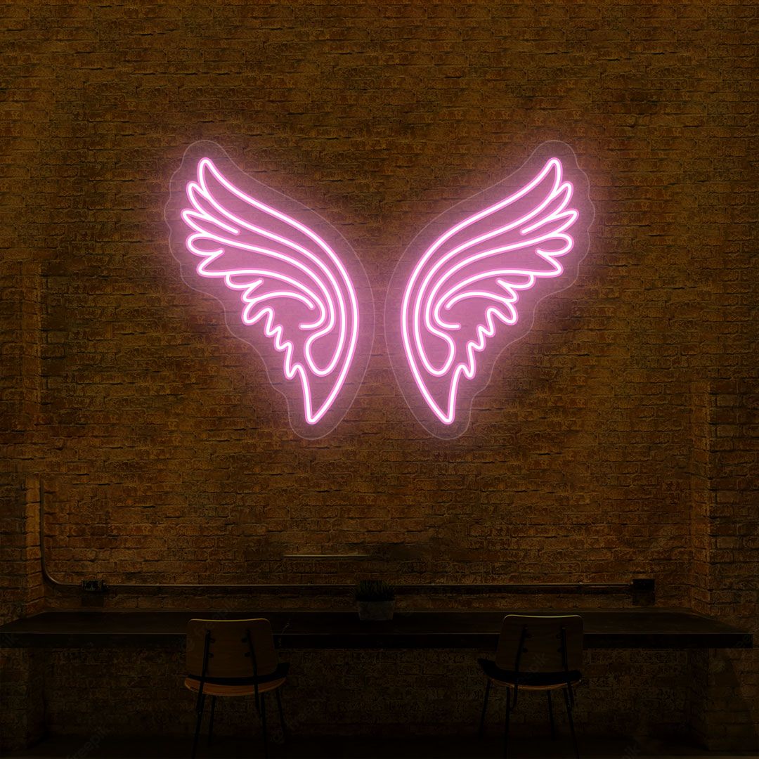 Angel Wings Neon Sign