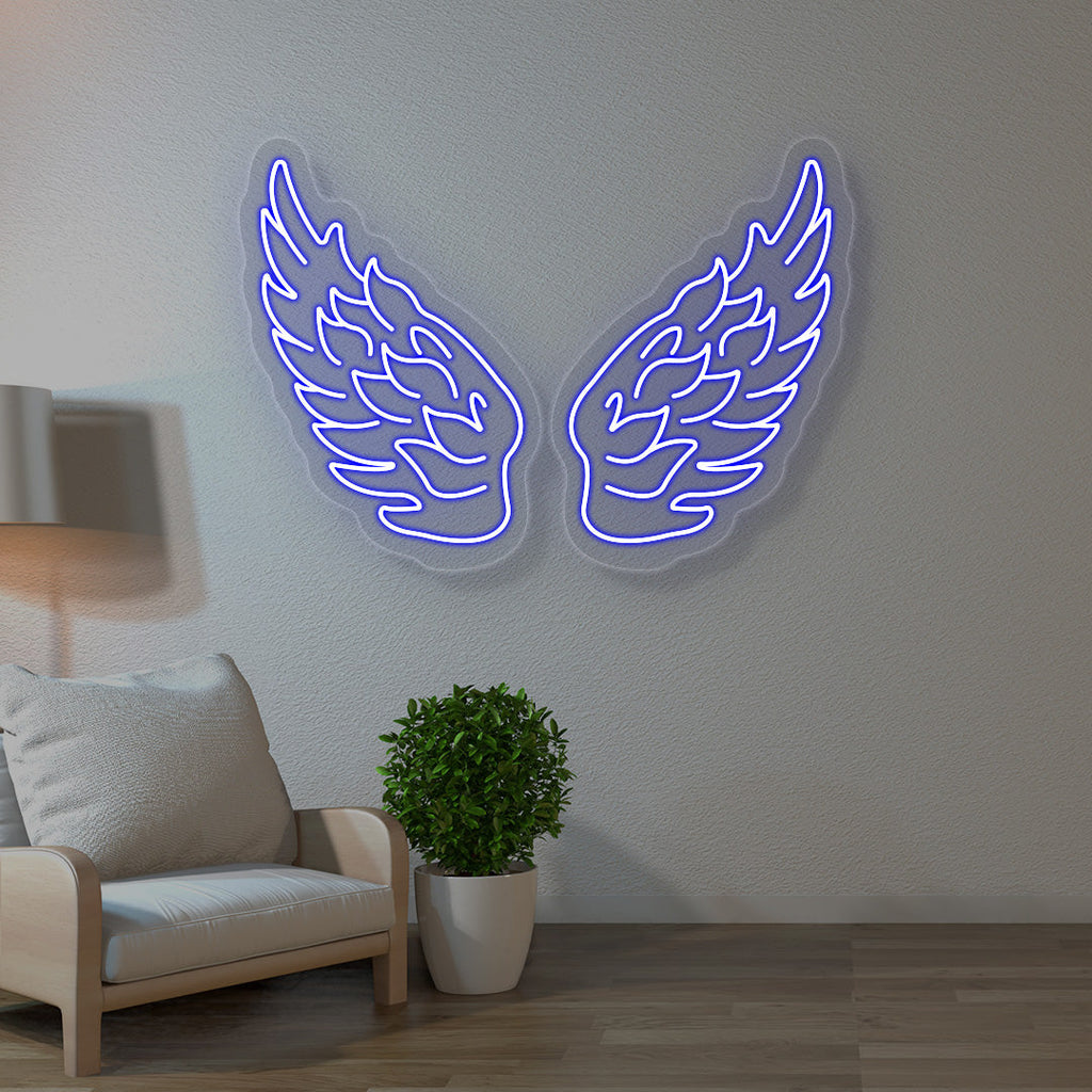 Angel Wings Neon Sign