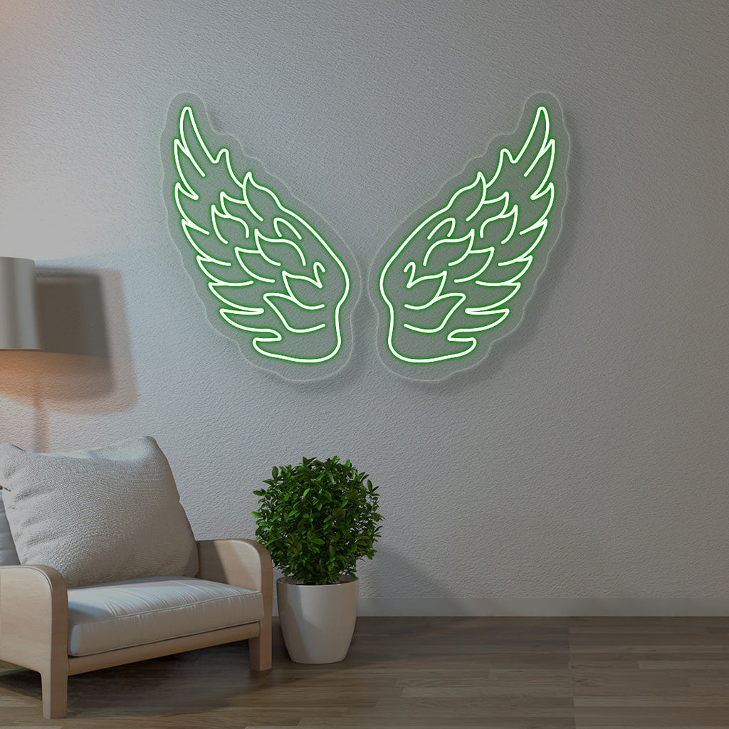 Angel Wings Neon Sign