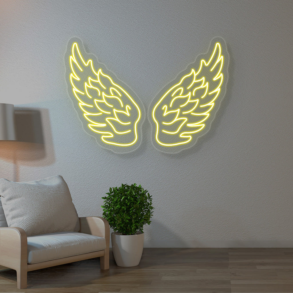 Angel Wings Neon Sign
