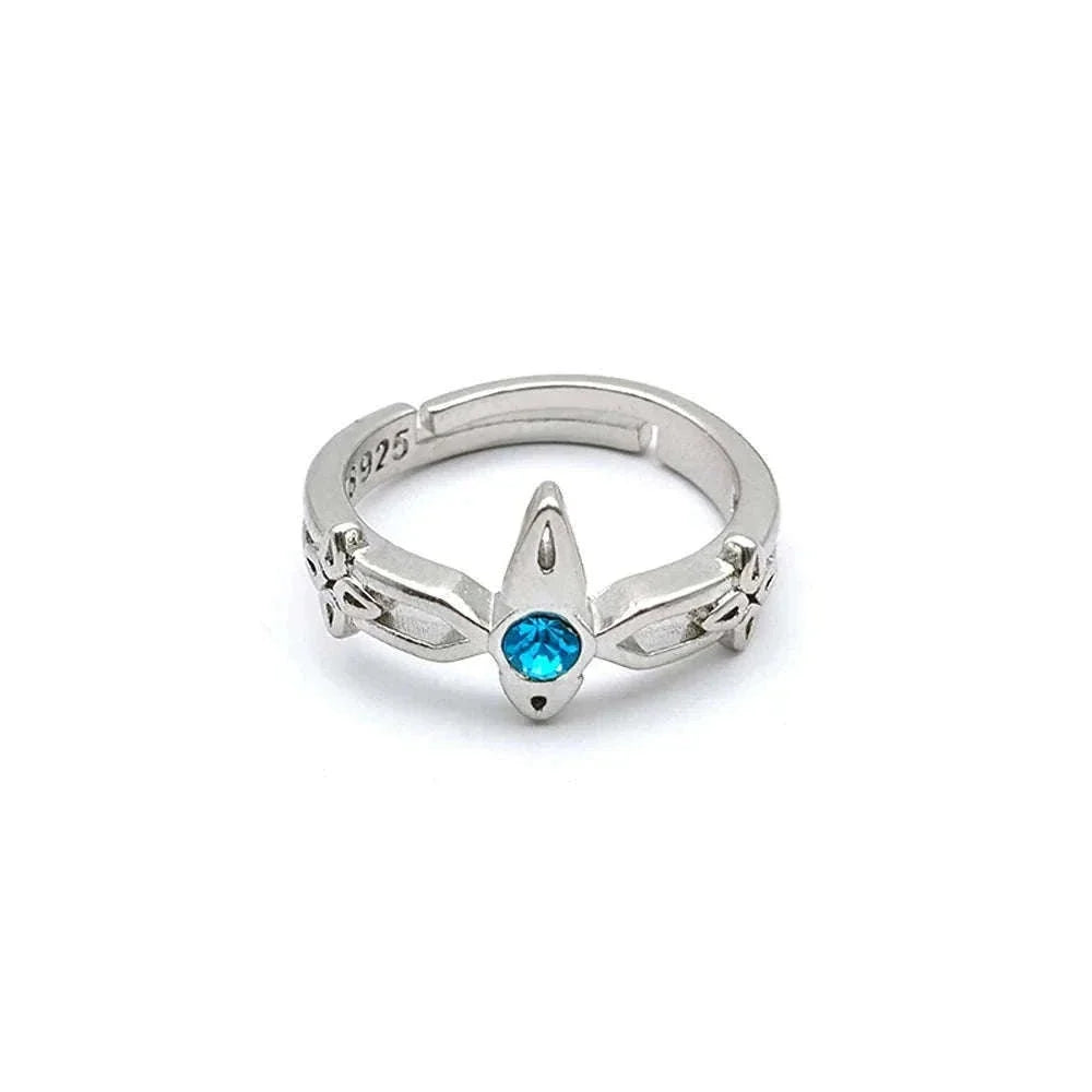 Anime Bleach Cosplay Ring Kurosaki Ichigo Metal Adjustable Unisex Rings Jewelry Accessories