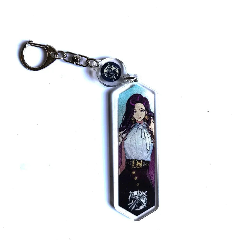 Anime Manwha Solo Leveling Keychain Acrylic Jewelry Knick Knacks for Friend Gift Bag Charms