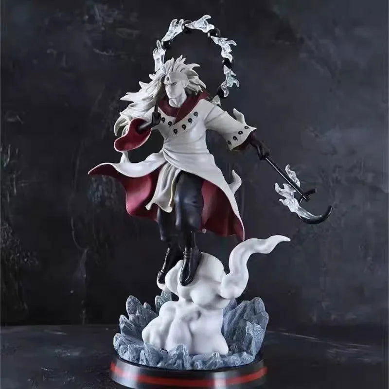 Anime Naruto Shippuden Rikudou Sennin Six Paths Uchiha Madara Figure 36 CM Statue