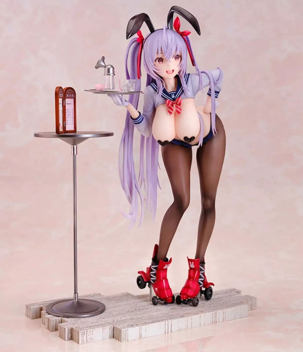 Anime Native Rocket Boy Twintail-chan Bunny Girl 1/6 Scale Sexy Adult Anime Figure 18+
