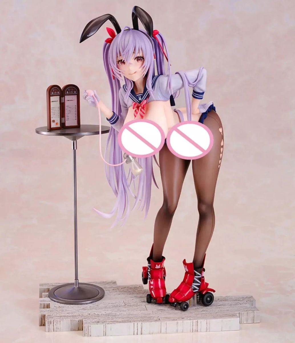 Anime Native Rocket Boy Twintail-chan Bunny Girl 1/6 Scale Sexy Adult Anime Figure 18+