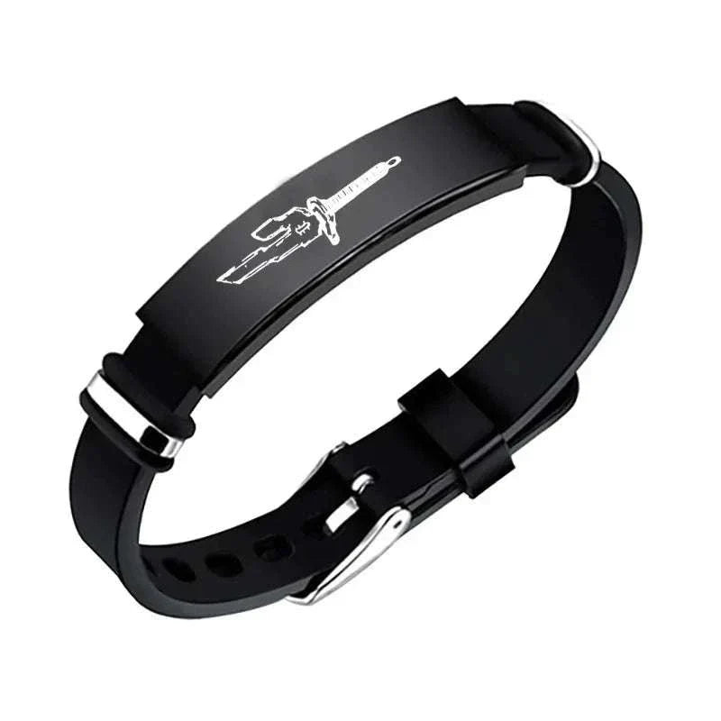 Anime Stainless Steel Bracelet Jujutsu Kaisen Fushiguro Toji Inverted Spear of Heaven Cosplay