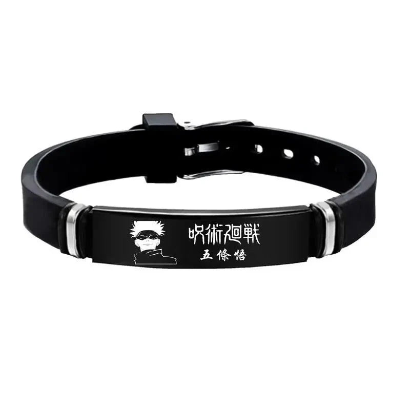 Anime Stainless Steel Bracelet Jujutsu Kaisen Fushiguro Toji Inverted Spear of Heaven Cosplay