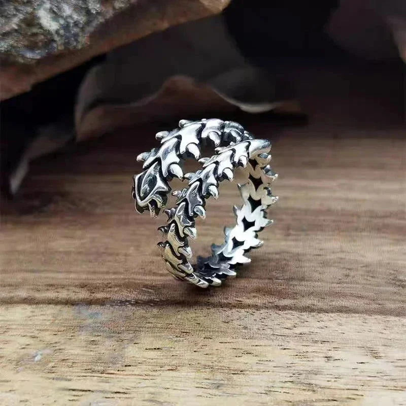 Anime Tokyo Ghoul Ring Kaneki Ken Cosplay Adjustable Opening Unisex Jewelry Gift Accessories