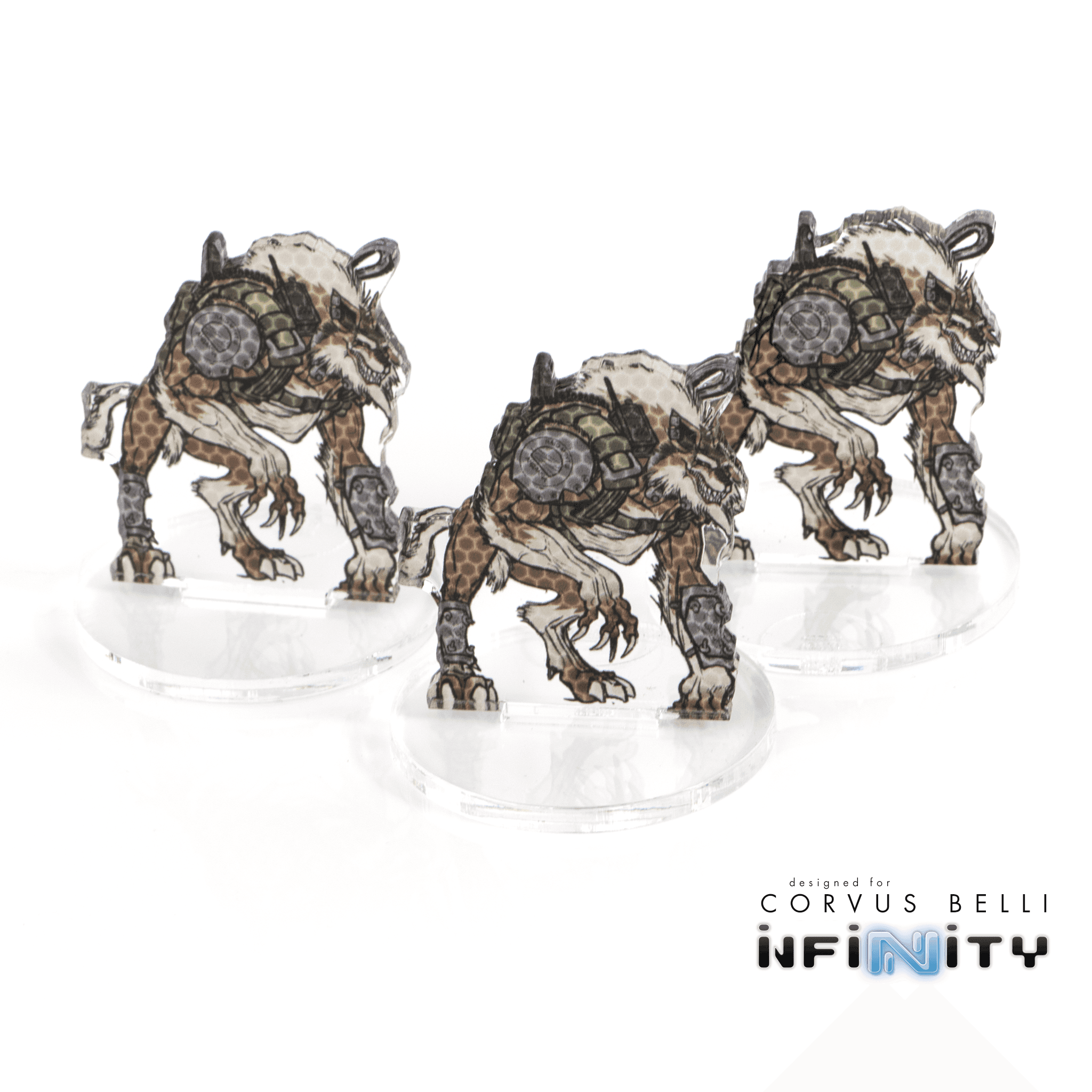 Infinity 3D Markers - Antipodes (3x 40mm Camo -3)