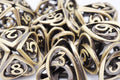 Hollow Hearts: Antique Bronze - Metal RPG Dice Set - 