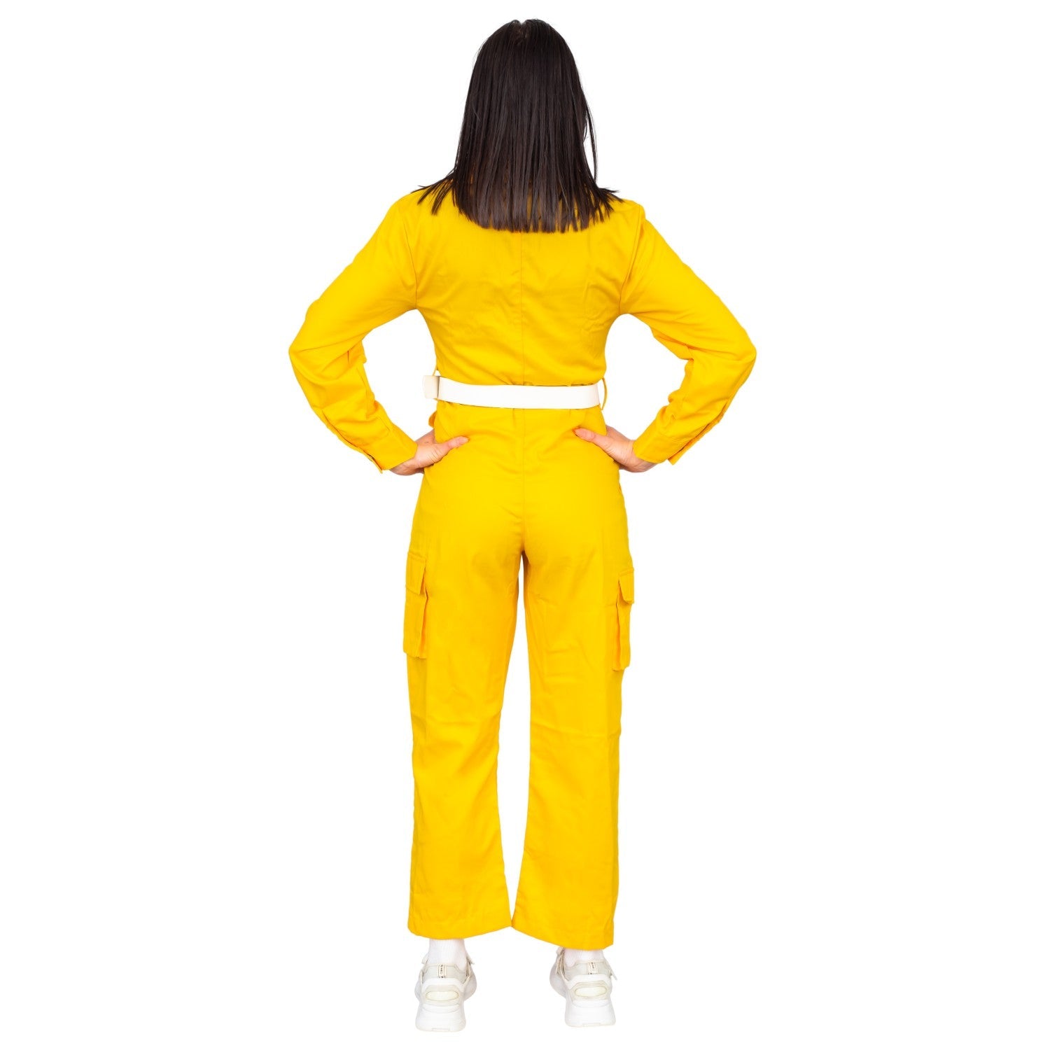 April O' Neil Yellow Ladies Costume Jumpsuit