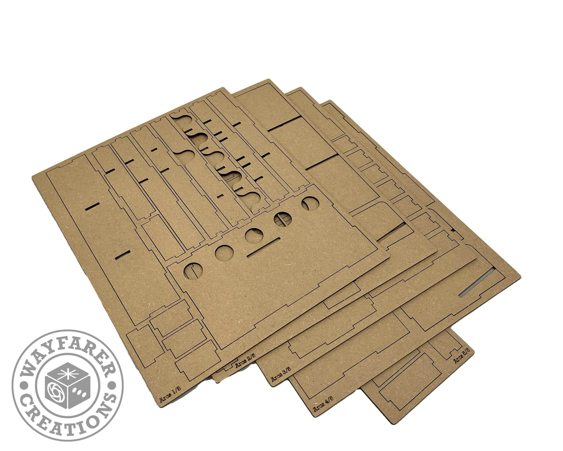 Arcs Board Game Organizer Insert - 