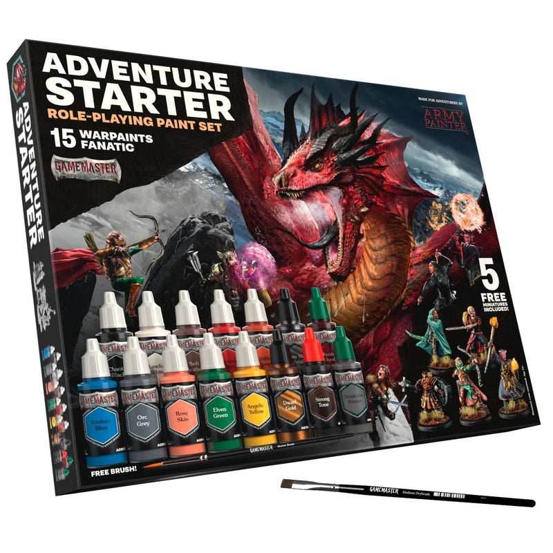 Army Painter Gamemaster: Adventure Starter Role-playing Paint Set - 