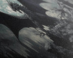 The Dragon, Framed Canvas Print, Panoramic Fantasy Painting, Fantasy Decor, Dragon Art, Dragon Painting, Dragon art print - 10x30 Inches / Gallery Wrap Canvas - Ready To Hang
