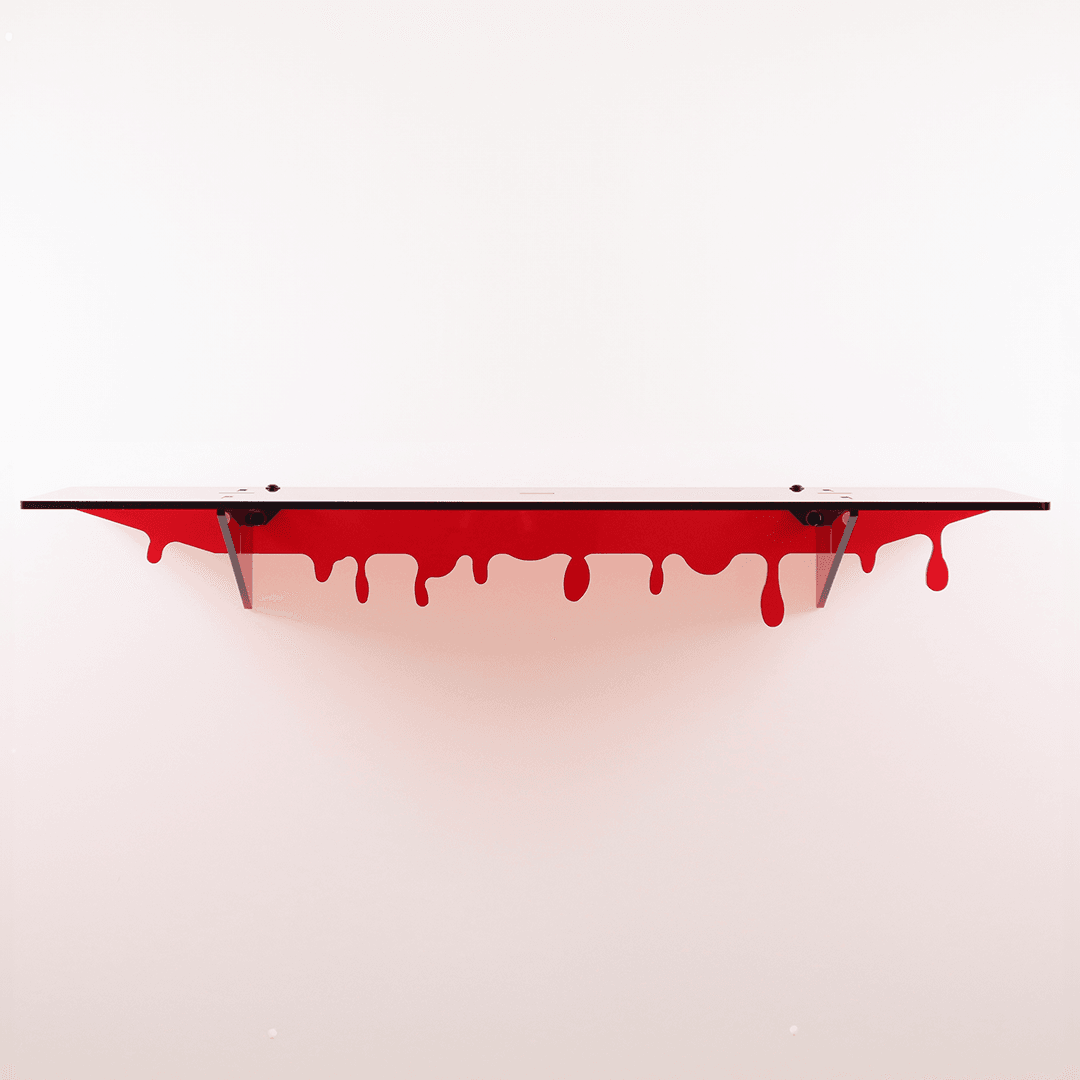 Acrylic Drip Shelf - Red