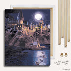 Boats To Hogwarts - Paint By Numbers Kit