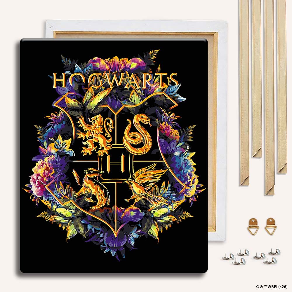 Hogwarts Crest - Paint By Numbers Kit