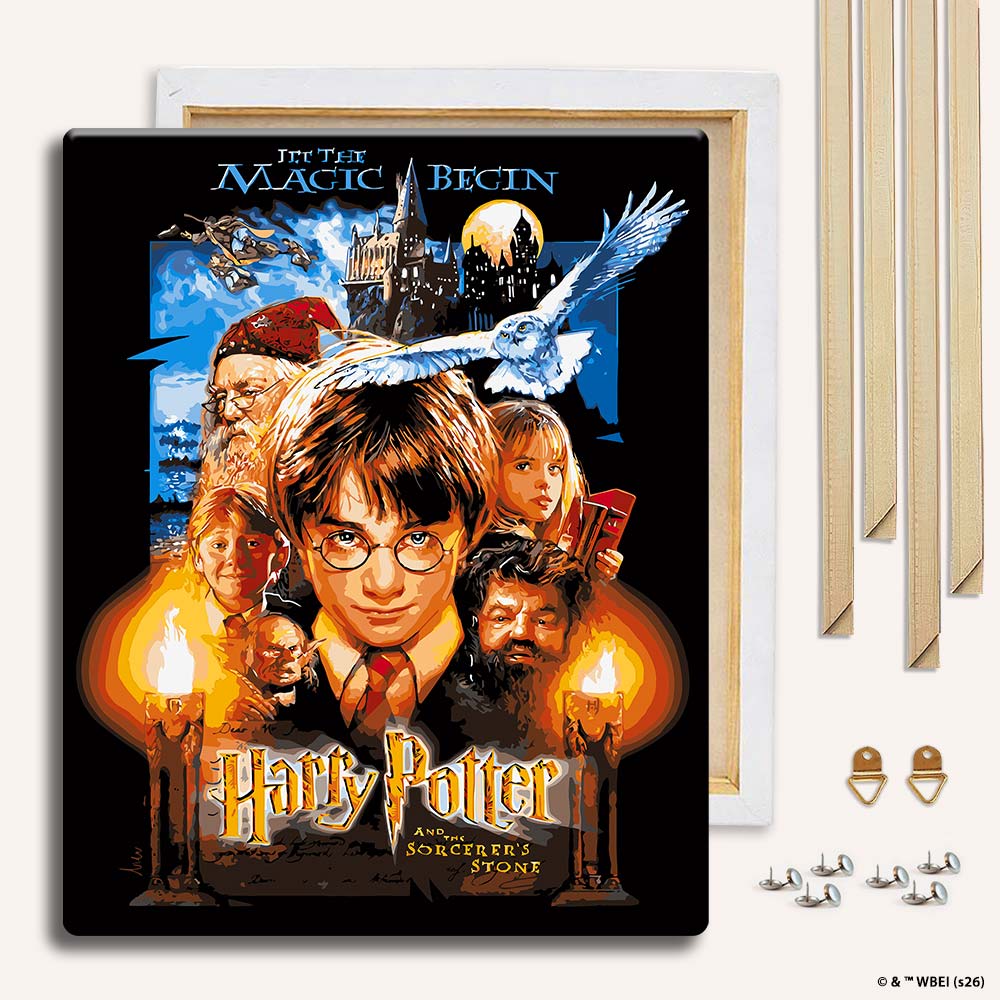Harry Potter and the Sorcerer's Stone - Paint By Numbers Kit
