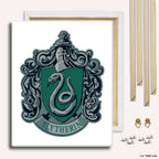 Slytherin Crest - Paint By Numbers Kit