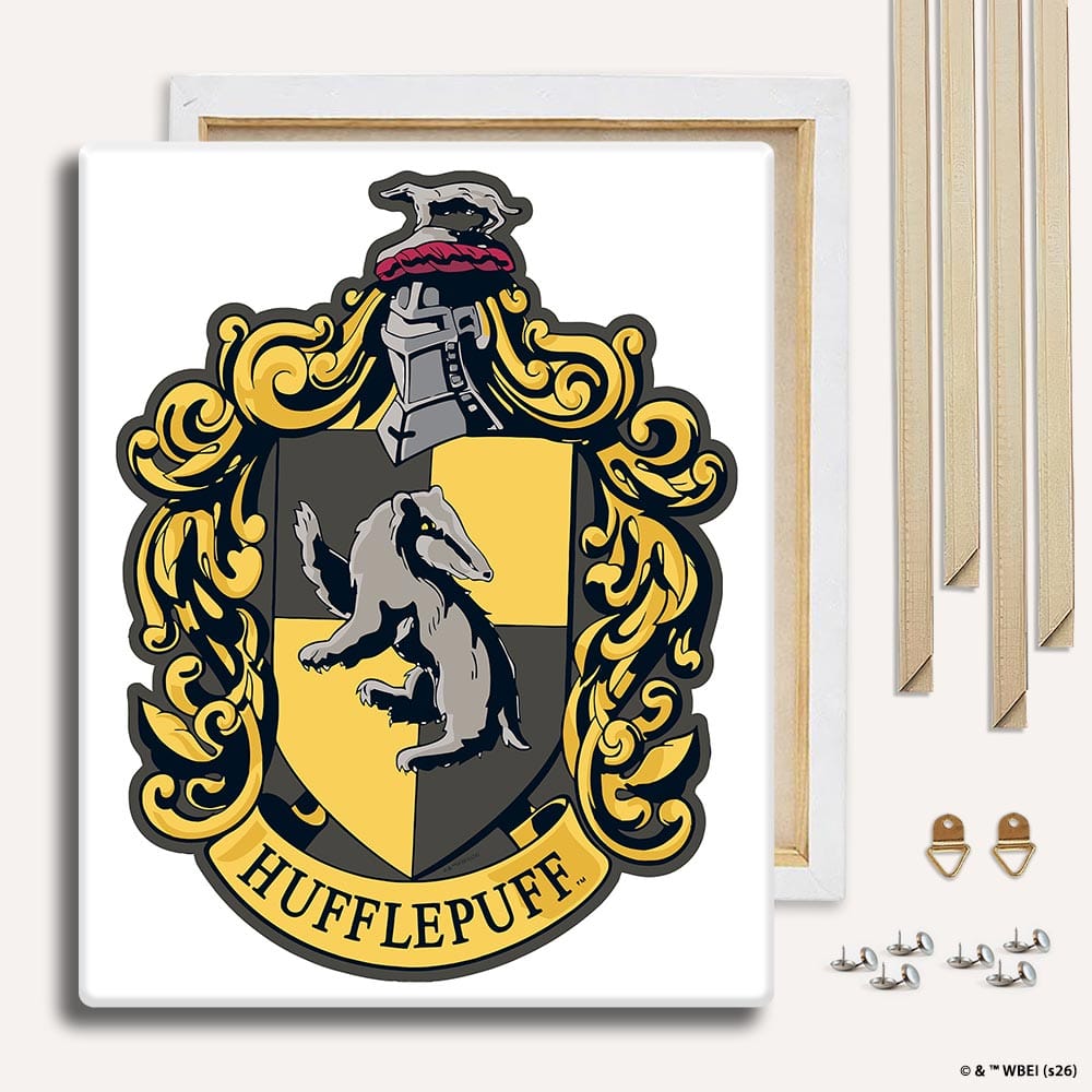 Hufflepuff Crest - Paint By Numbers Kit