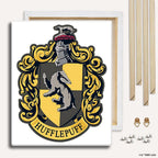 Hufflepuff Crest - Paint By Numbers Kit