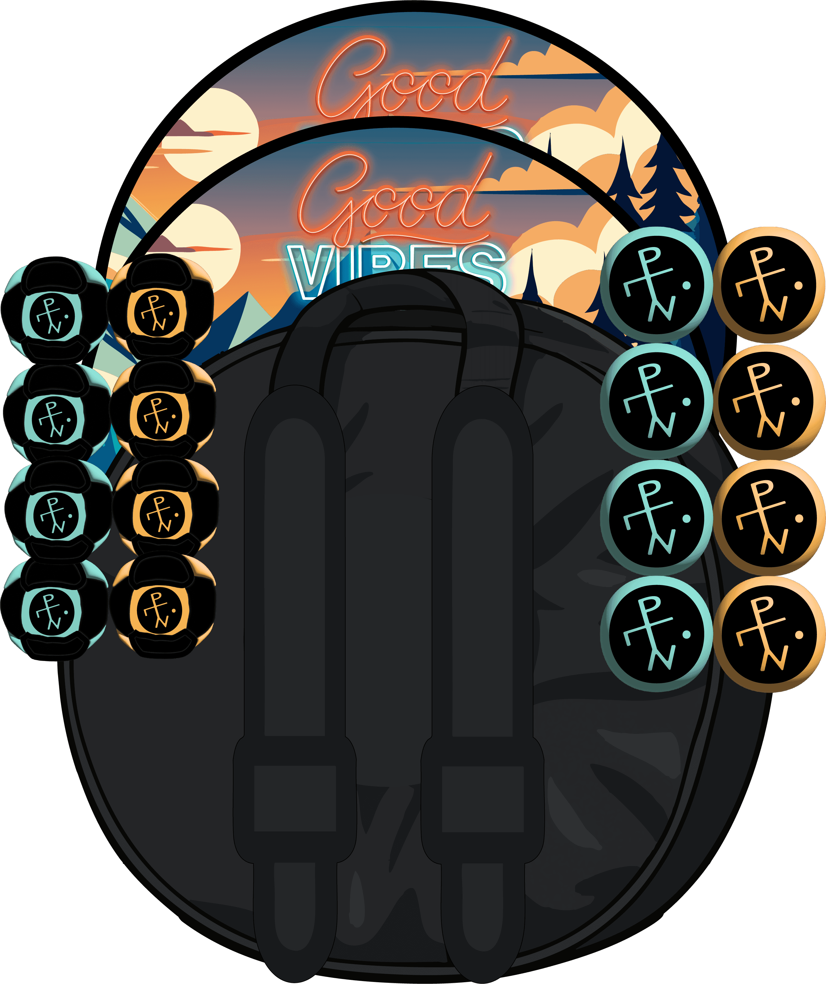 🌞 Good Vibes Edition - Good Vibes Edition / I Want Both / BackPack