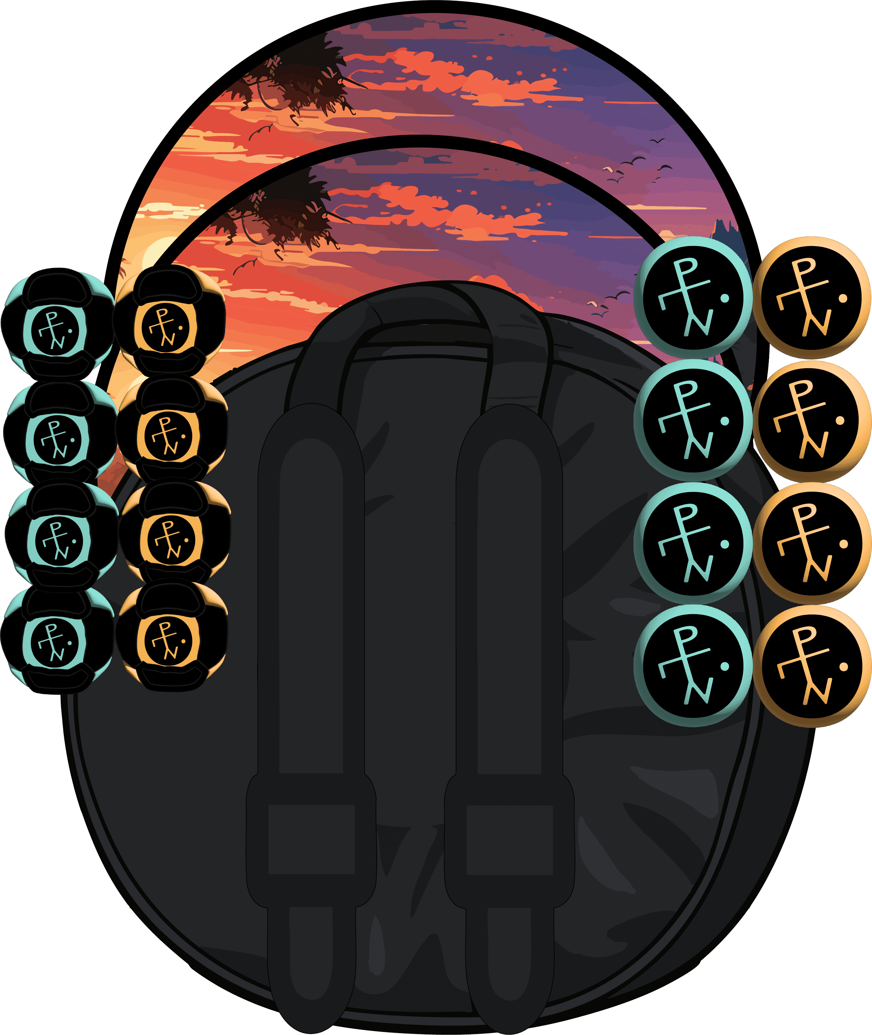 ☀️ Sunset Coast Edition - Sunset Coast Edition / I Want Both / BackPack