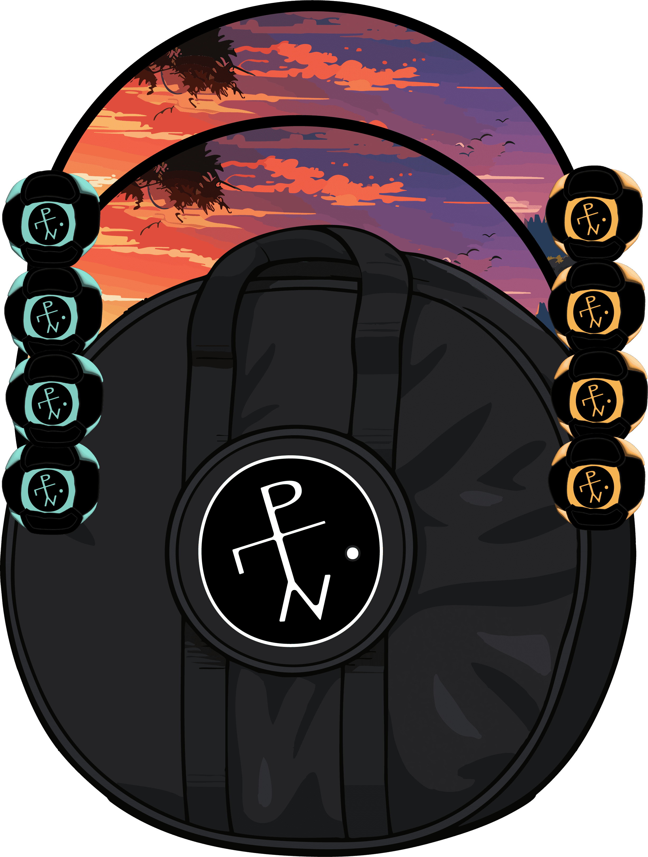 ☀️ Sunset Coast Edition - Sunset Coast Edition / HackPack / Standard Carry Case