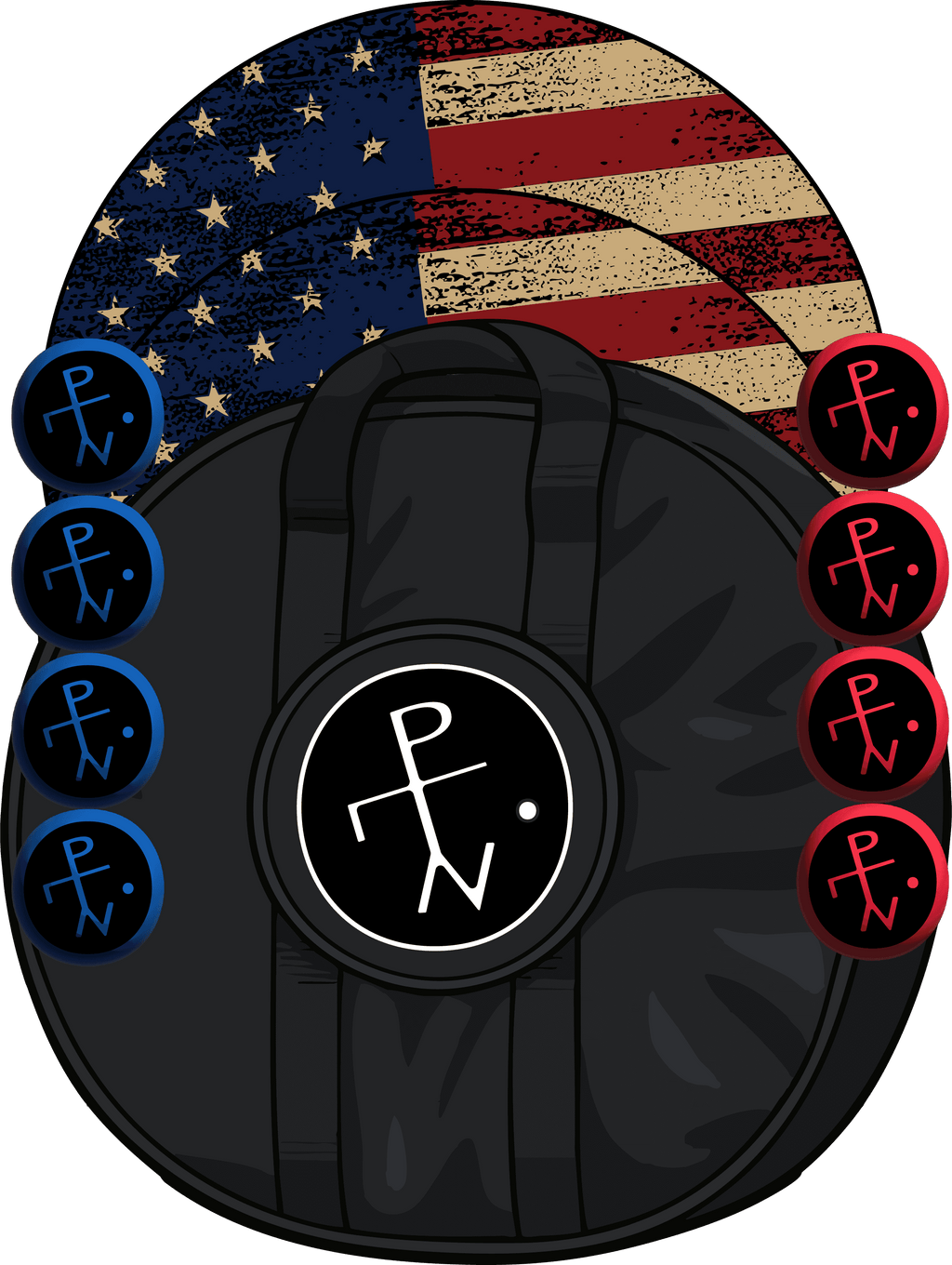 🇺🇸 Old Glory Edition - Old Glory Edition Edition / SaucePack / Standard Carry Case
