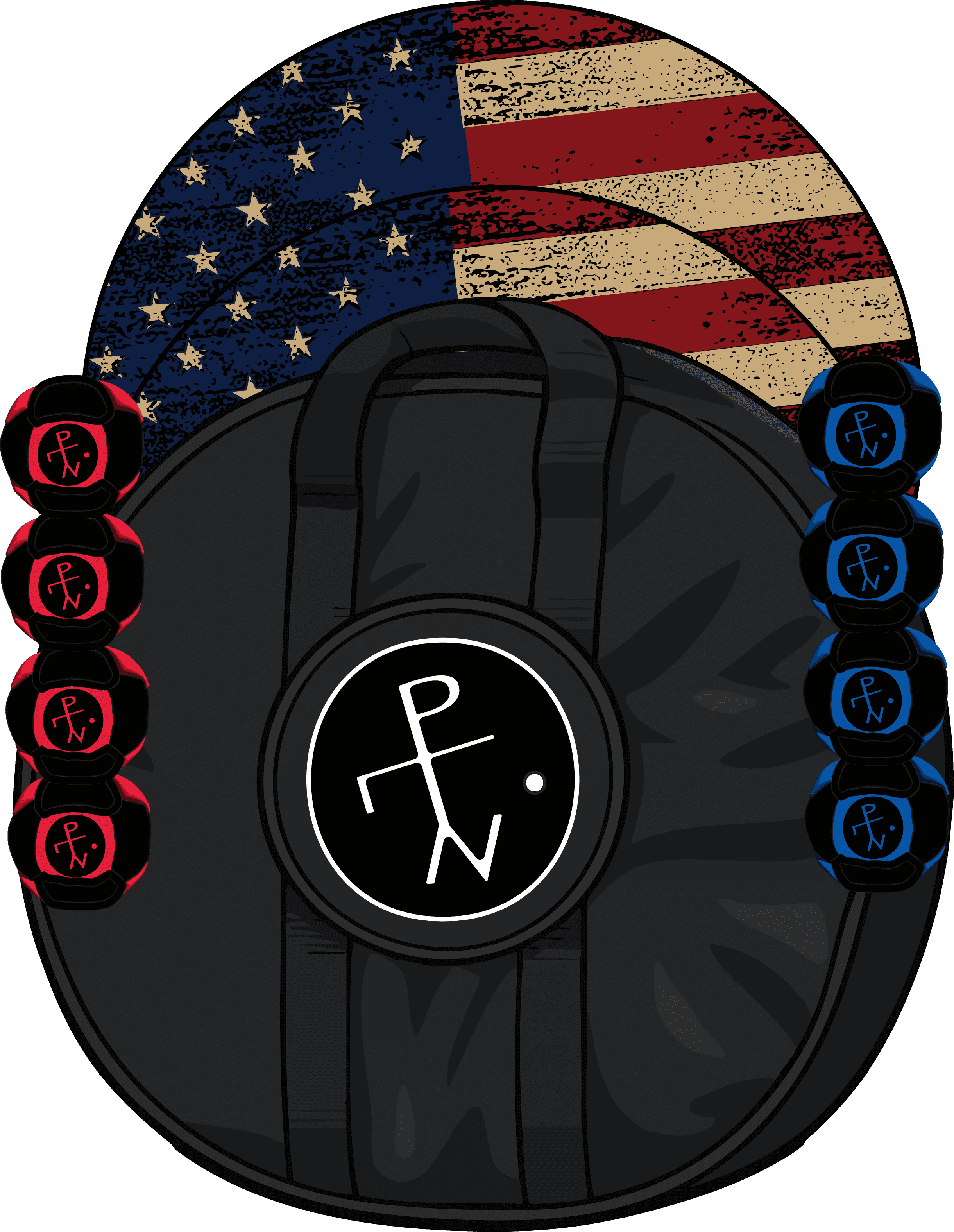 🇺🇸 Old Glory Edition - Old Glory Edition Edition / HackPack / Standard Carry Case