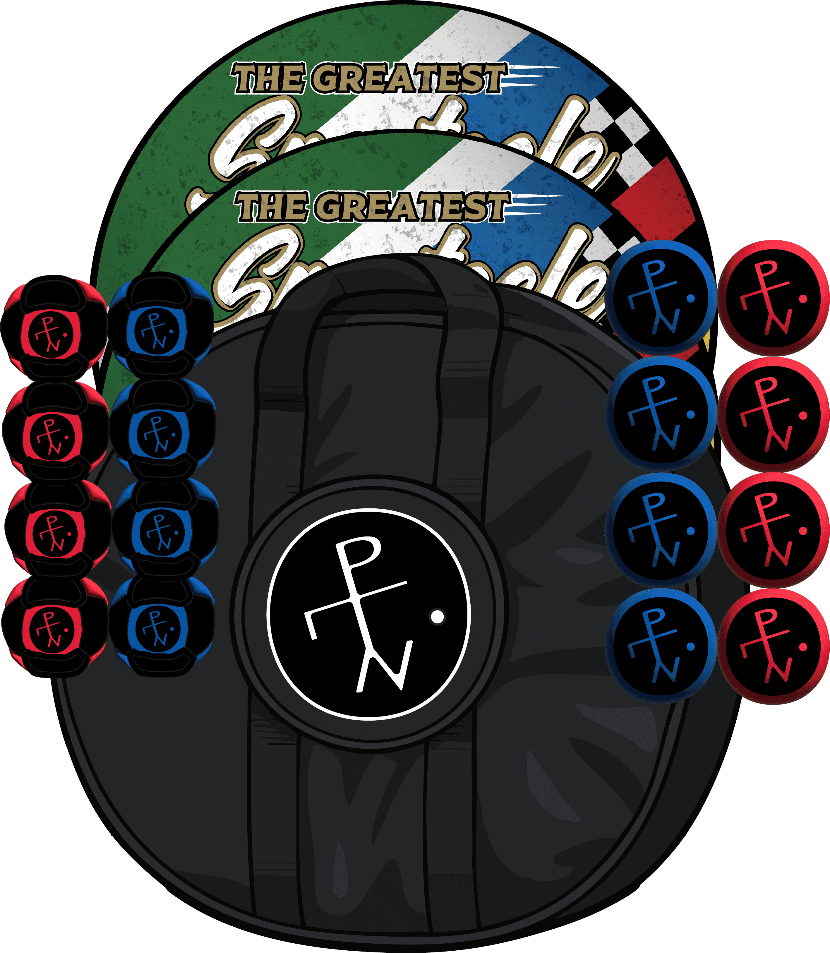 🏁 WingStripe Edition - WingStripe Edition / Both Styles / Standard Carry Case