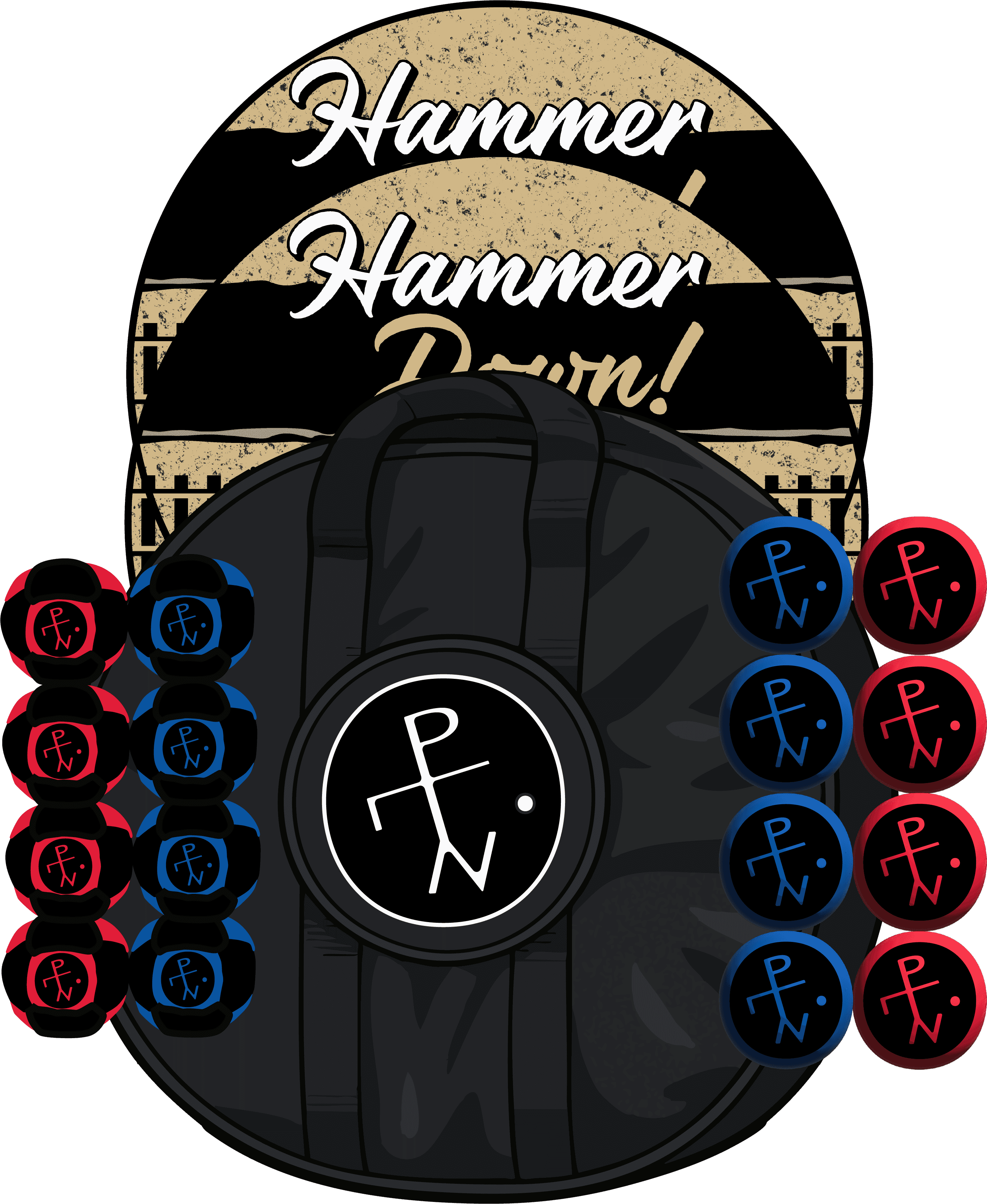 🔨 Hammer Down Edition - Hammer Down Edition / Both Styles / Standard Carry Case