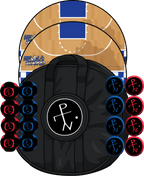 🐾 Go Big Blue Edition - Go Big Blue Edition / Both Styles / Standard Carry Case