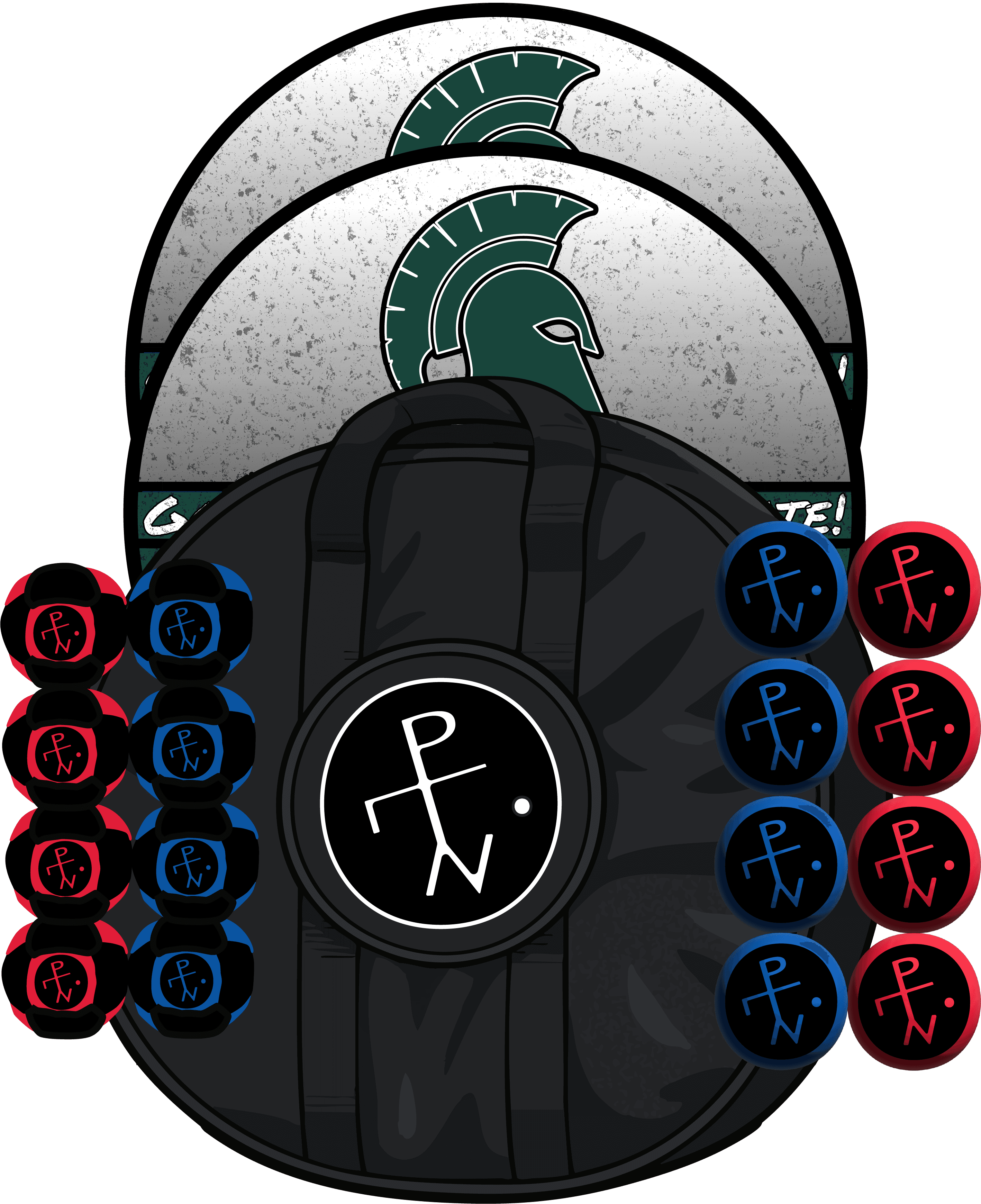 🗡️ Spartan Edition - Spartant Edition / Both Styles / Standard Carry Case