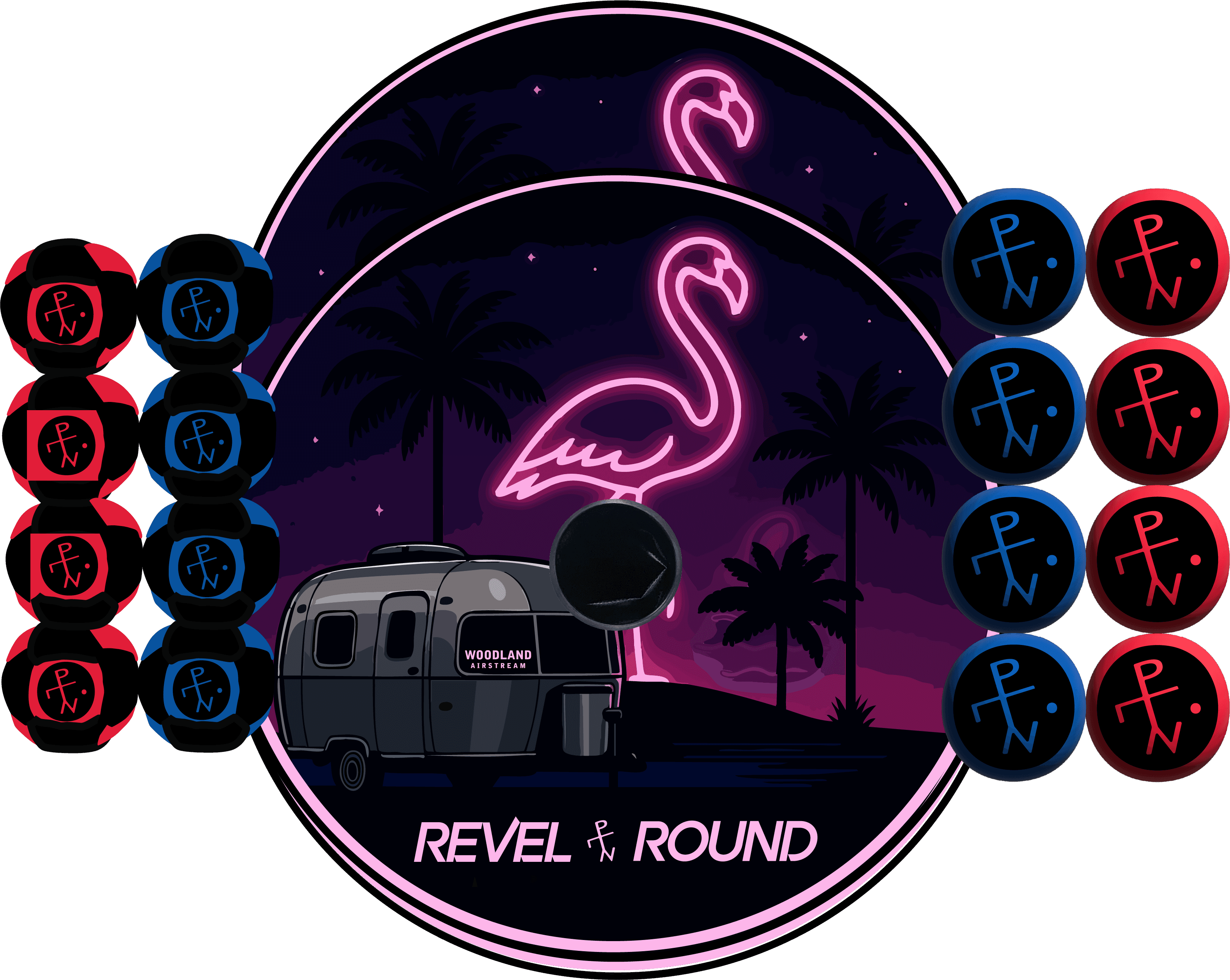 🦩 Midnight Flamingo Edition - Midnight Flamingo Edition / Both Styles / No Carry Case