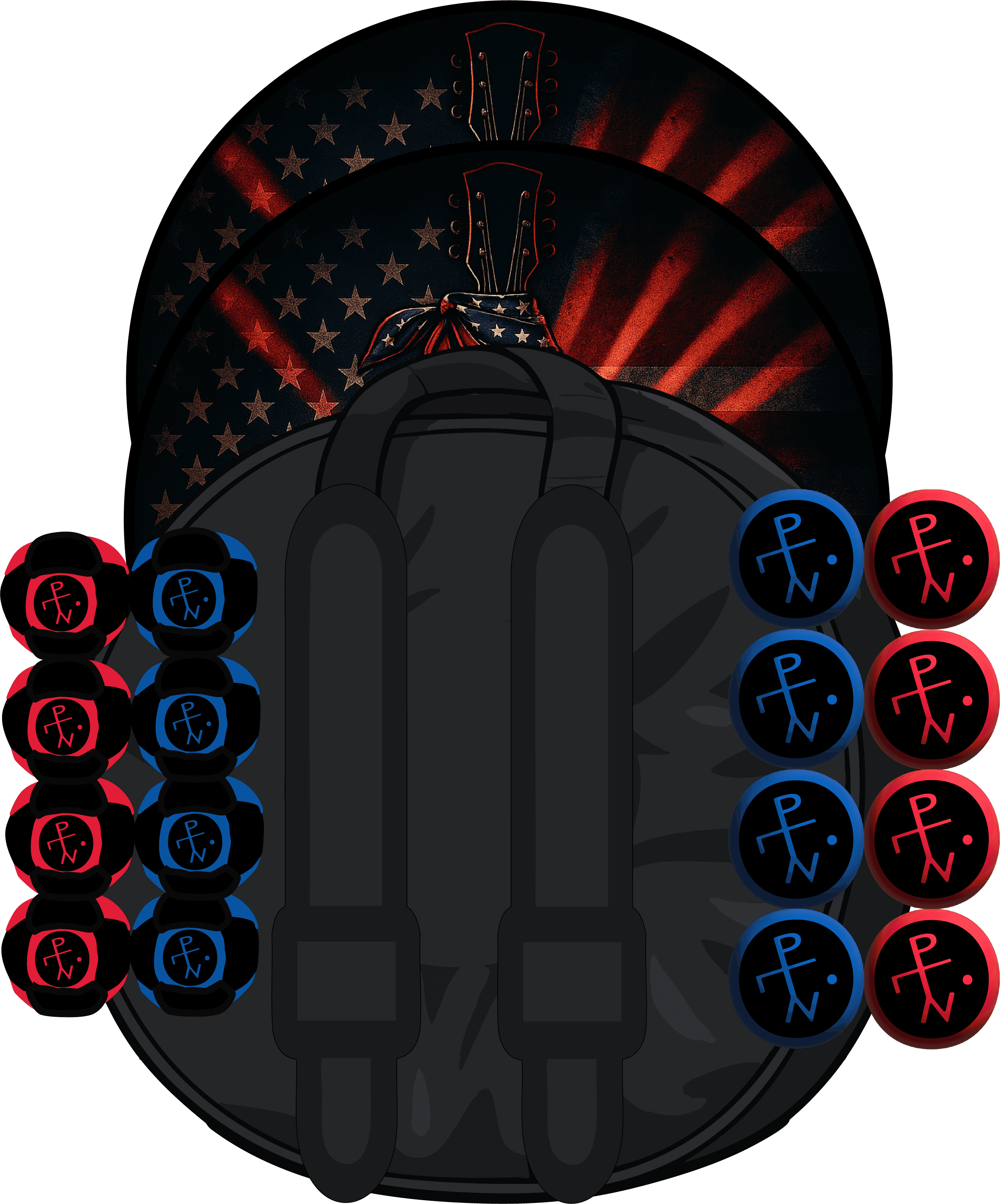 🎸 American Rock Edition - American Rock Edition / Both Styles / BackPack