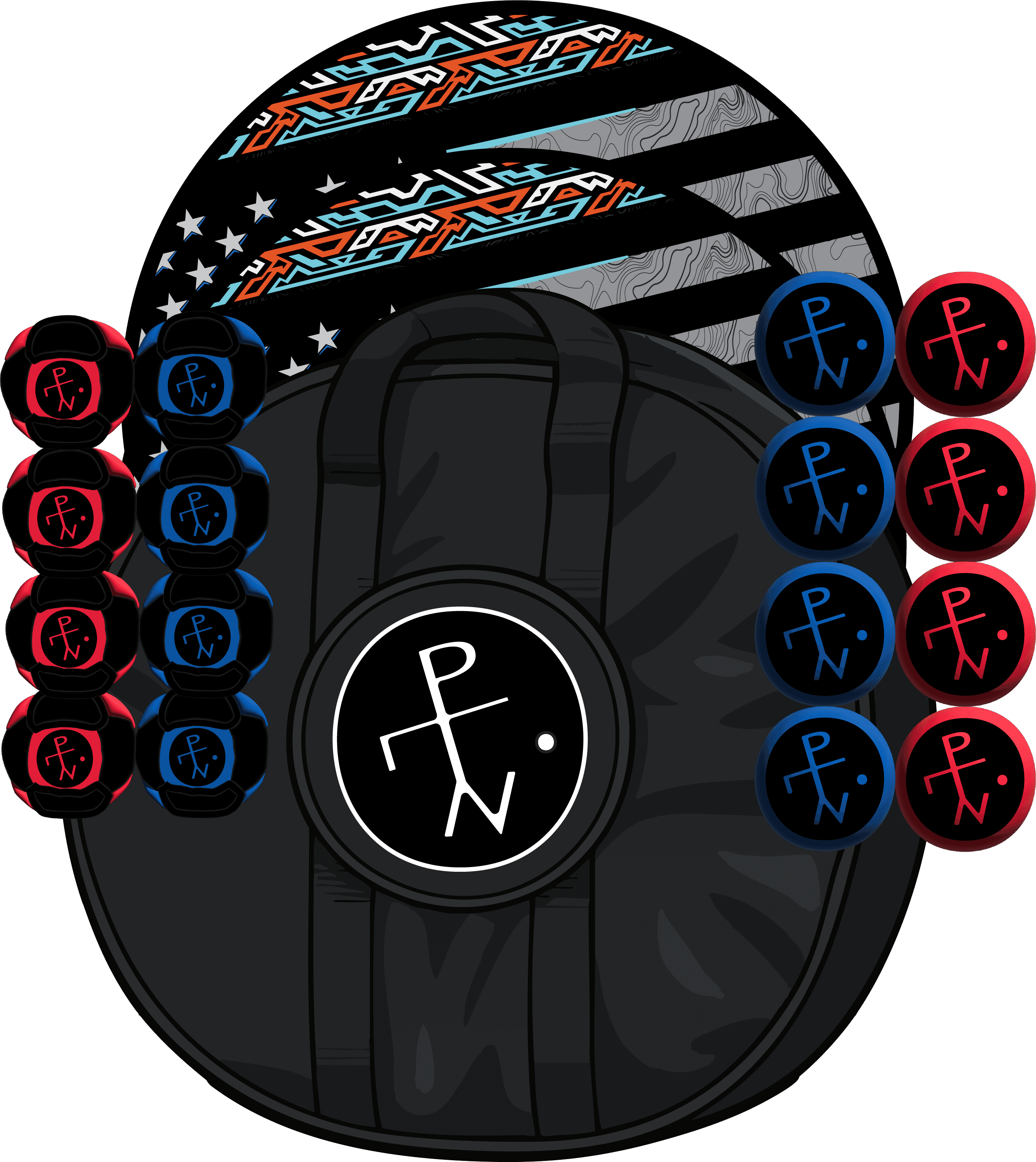 🇺🇸 American Swag - HackPack / No Carry Case
