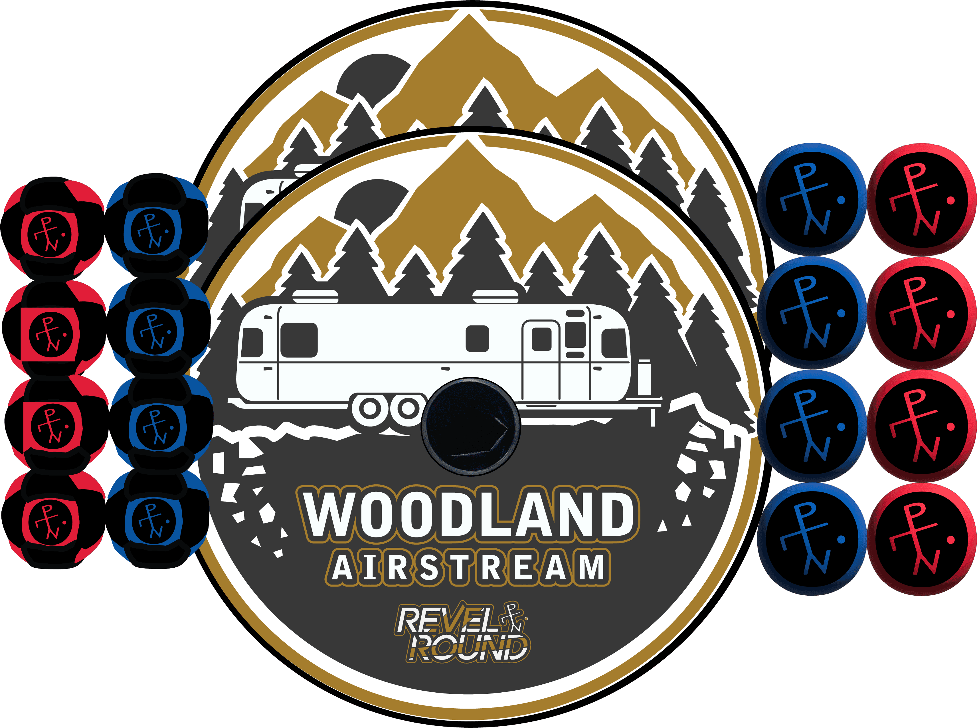 🪨 Airstream Ridge Edition - Woodland Ridge Edition / Both Styles / No Carry Case