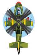 FlightZone 54 inch tall Attack Copter